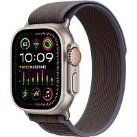 Смарт-часы Apple Watch Ultra 2 Titanium Case with Blue/Black Trail Loop S/M (MRF53) Уценка